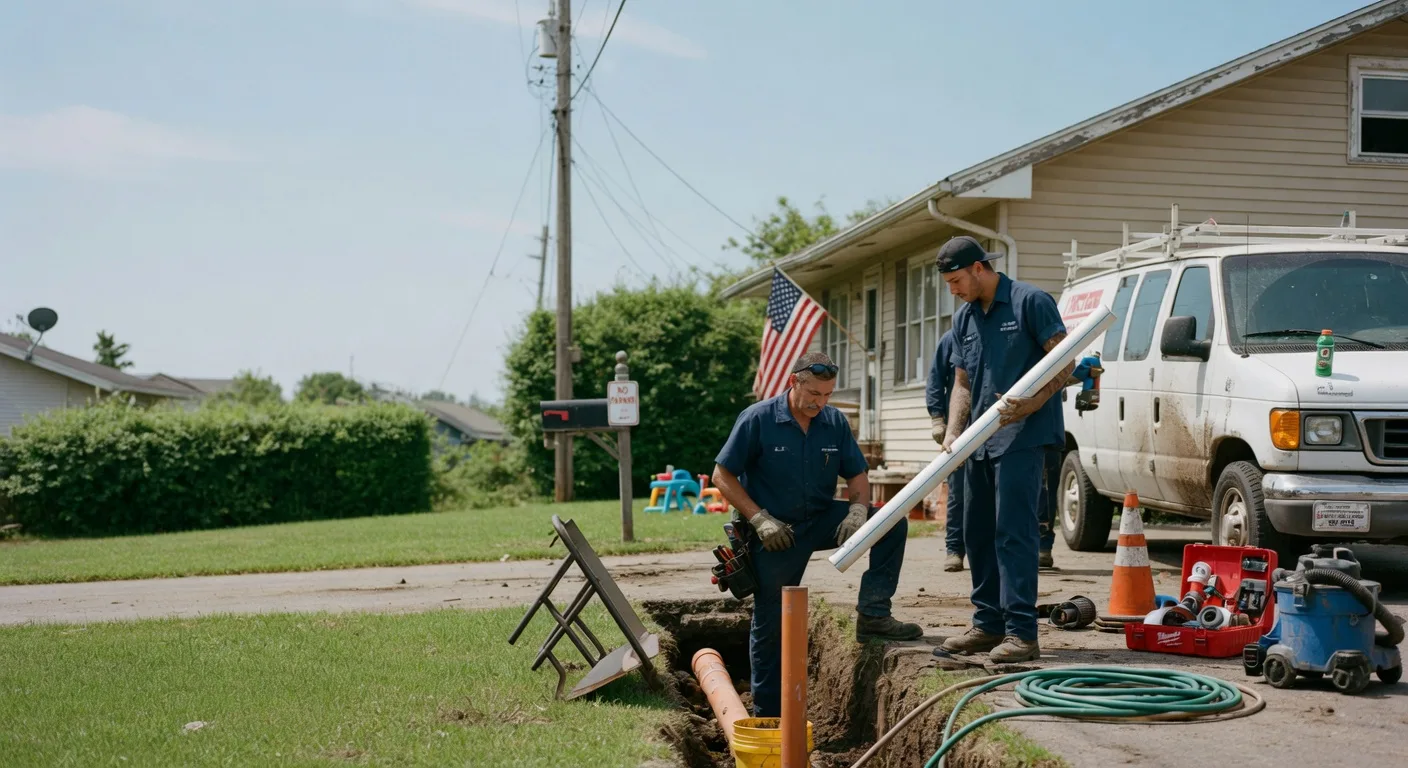 Sewer Line Inspection in Moxahala, OH